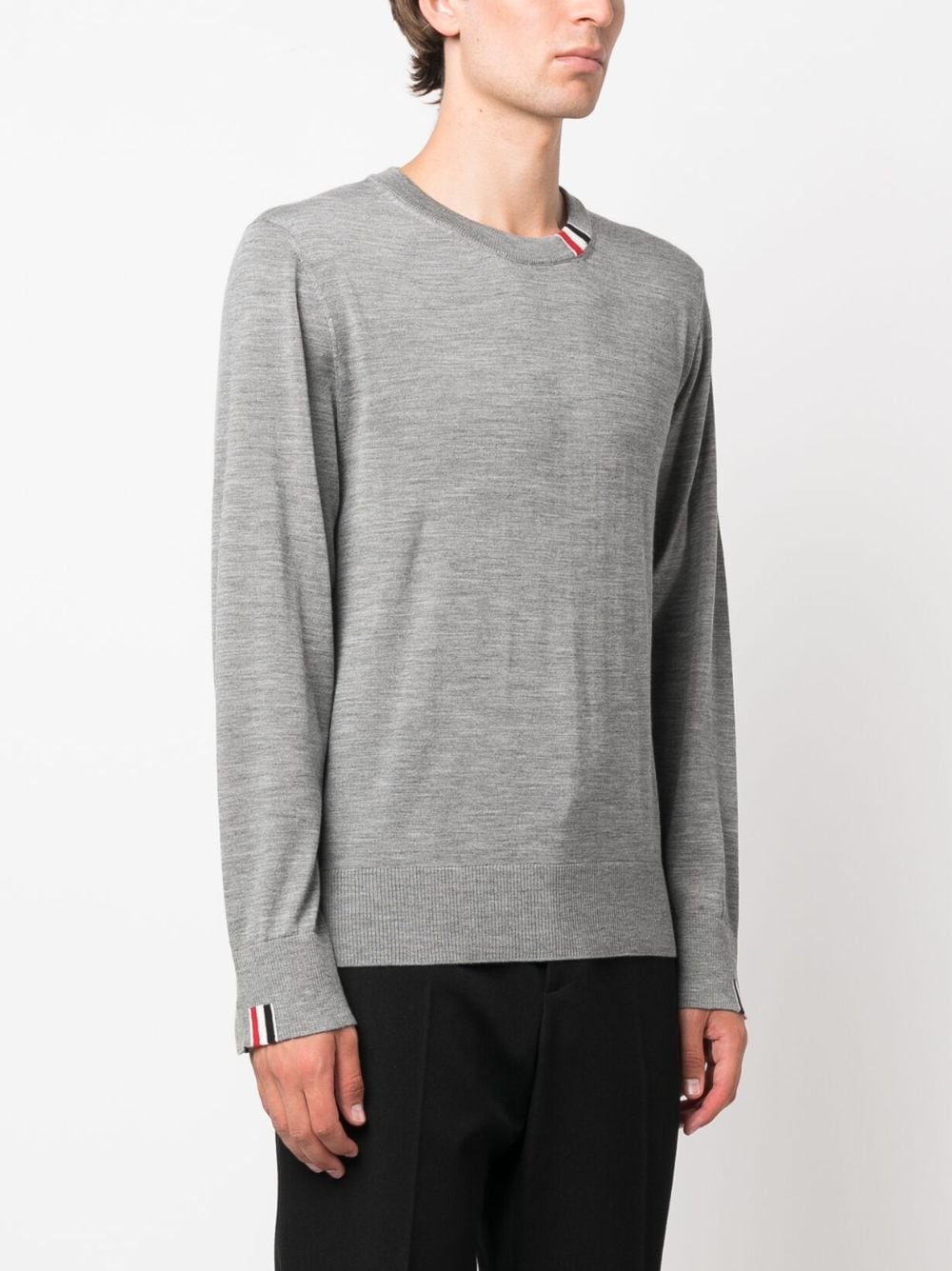 Wool crewneck jumper