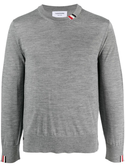 Wool crewneck jumper