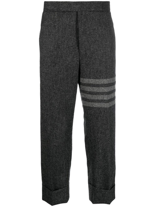 4-bar wool trousers