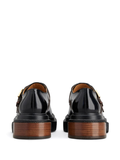 T timeless leather loafers