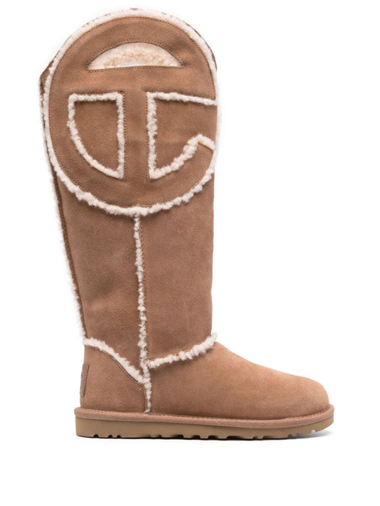 Ugg x telfar suede high boots