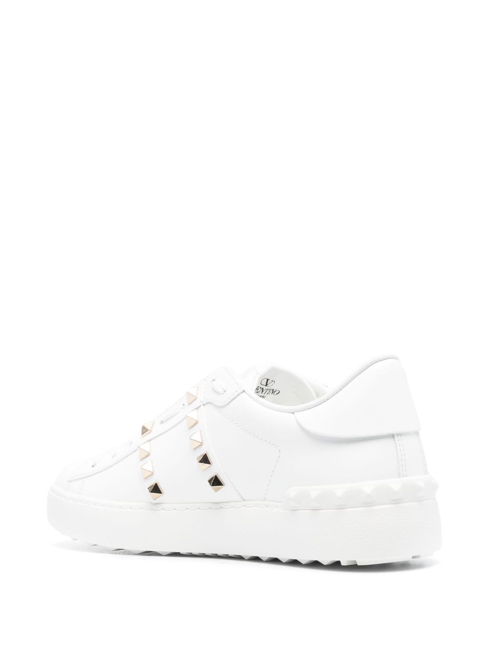 Rockstud untitled leather sneakers