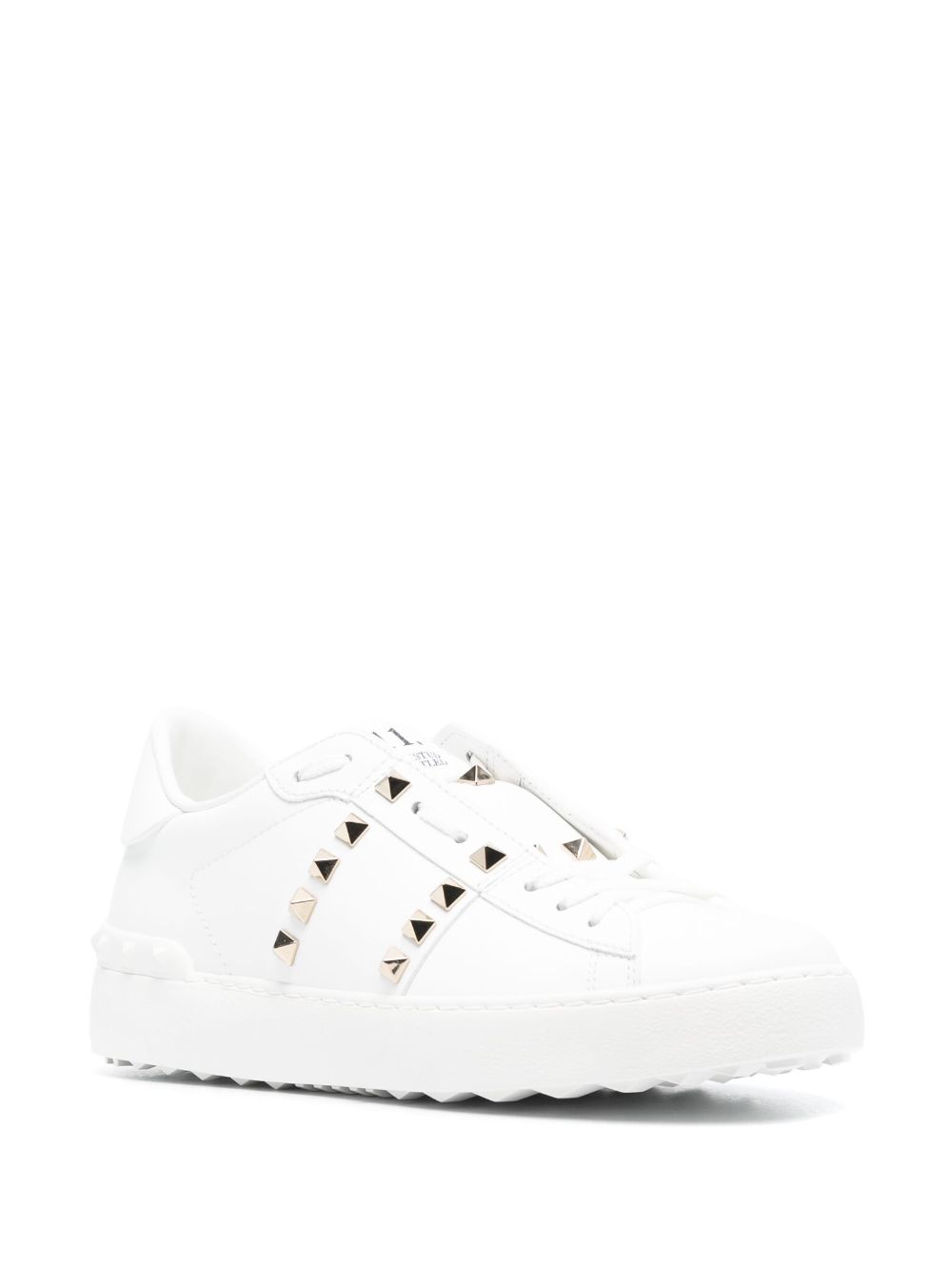 Rockstud untitled leather sneakers