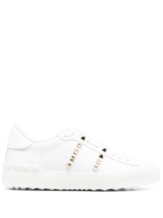 Rockstud untitled leather sneakers