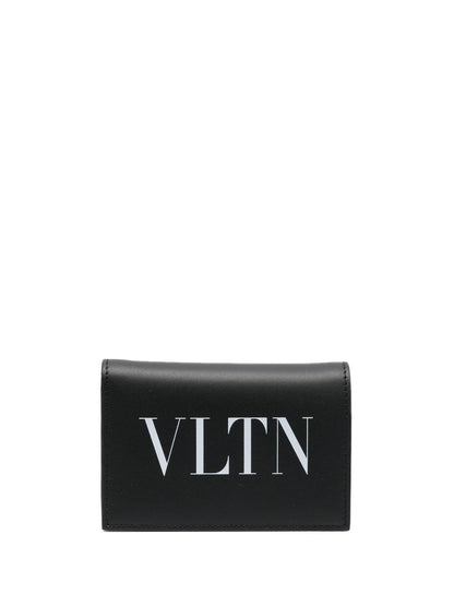 Vltn leather credit card case