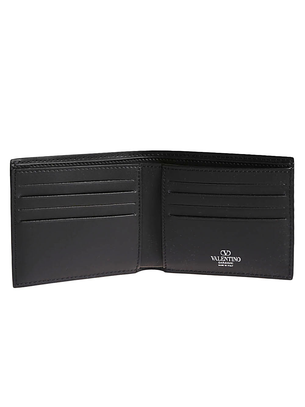 Vltn leather billfold wallet