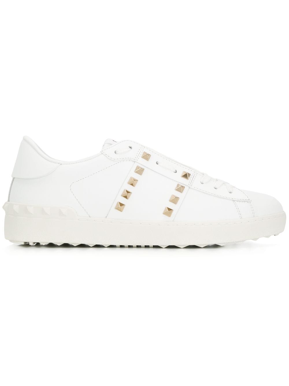 Rockstud untitled leather sneakers