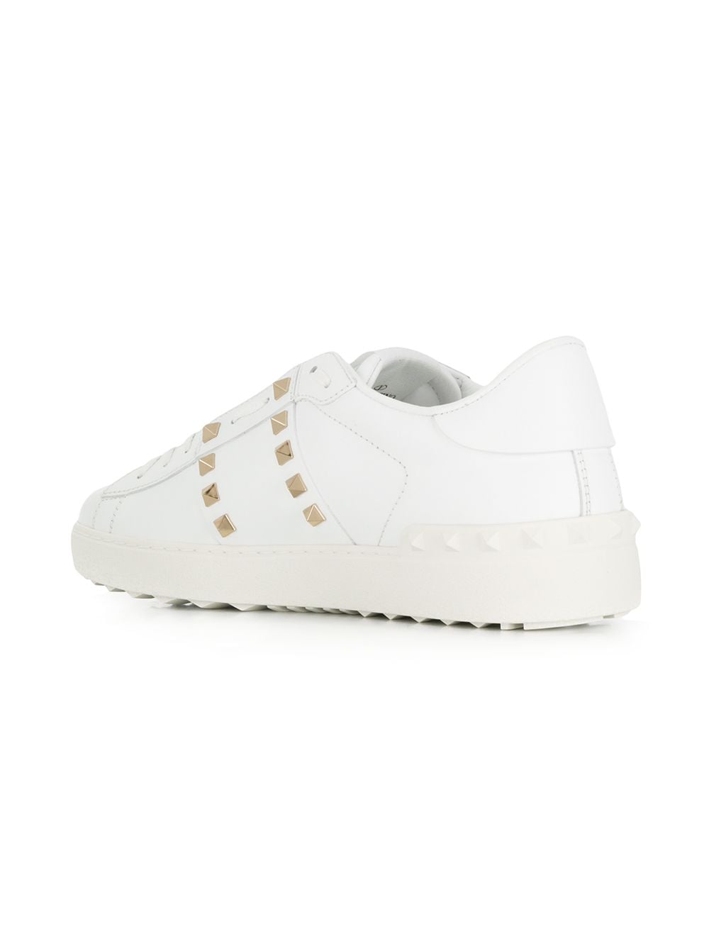 Rockstud untitled leather sneakers