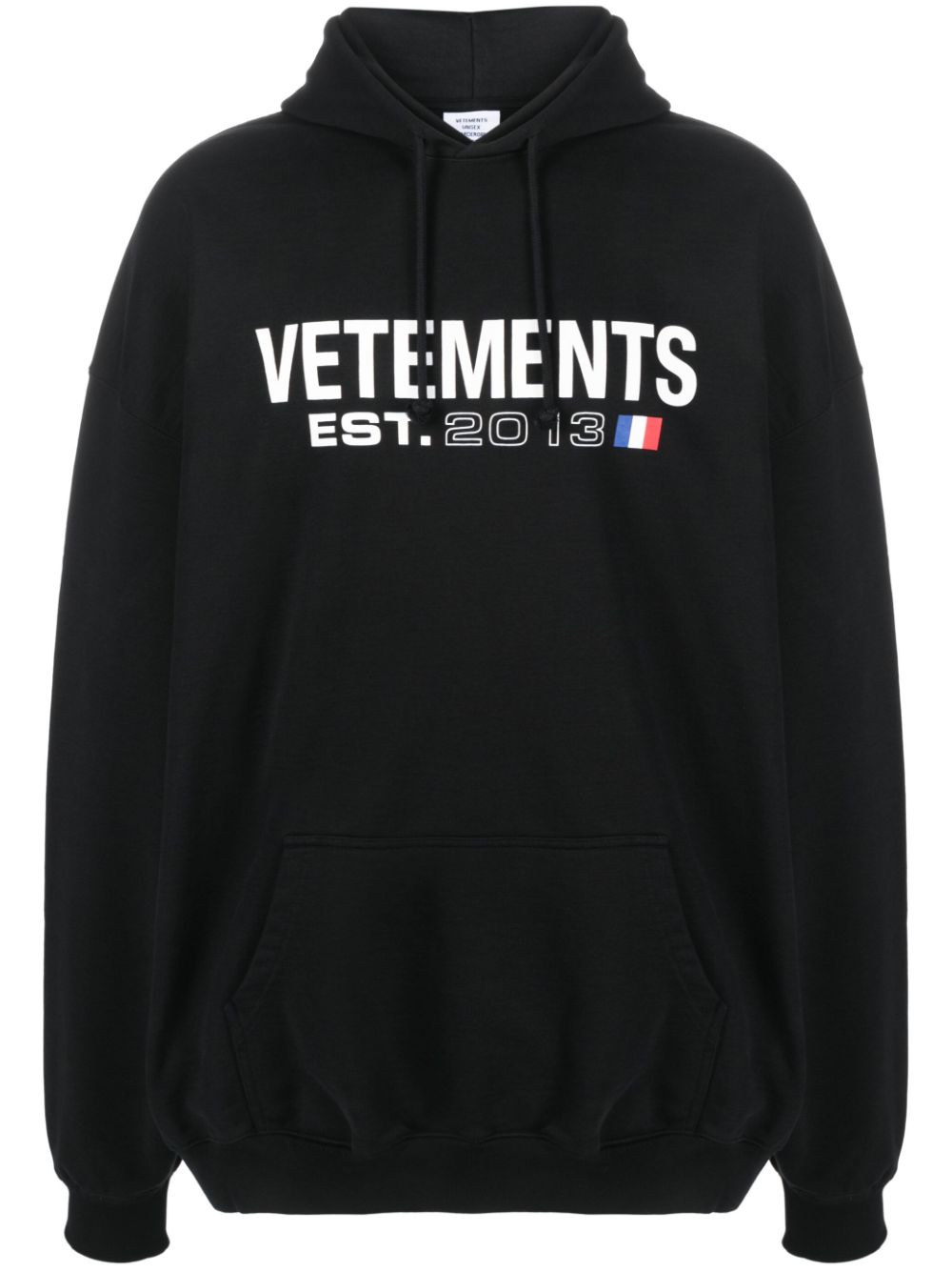 Logo cotton hoodie