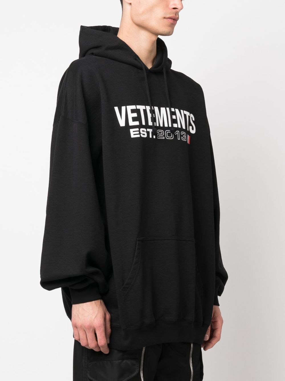 Logo cotton hoodie