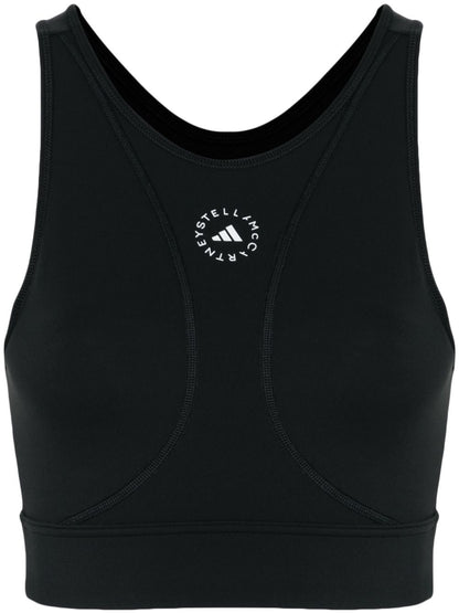 Logo nylon top