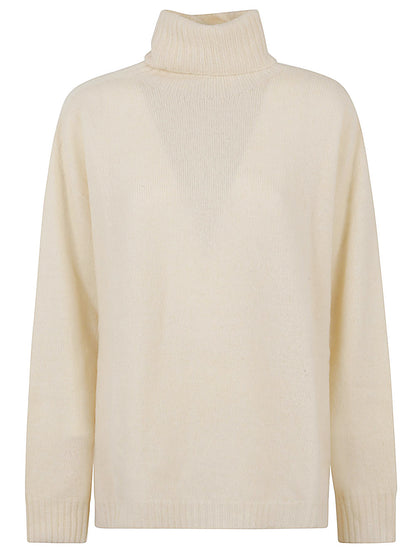 Cashmere turtle-neck jumper