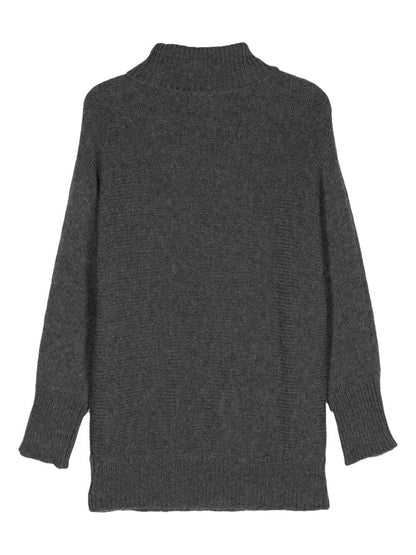 Wool turtle-neck jumper