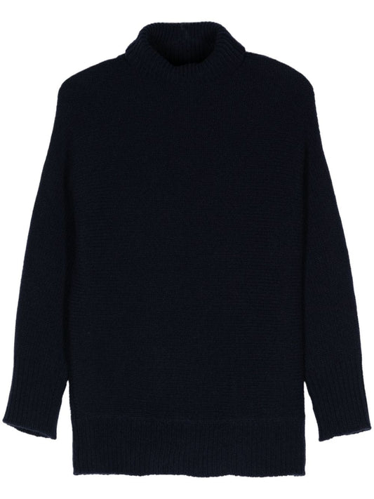 Wool turtle-neck jumper