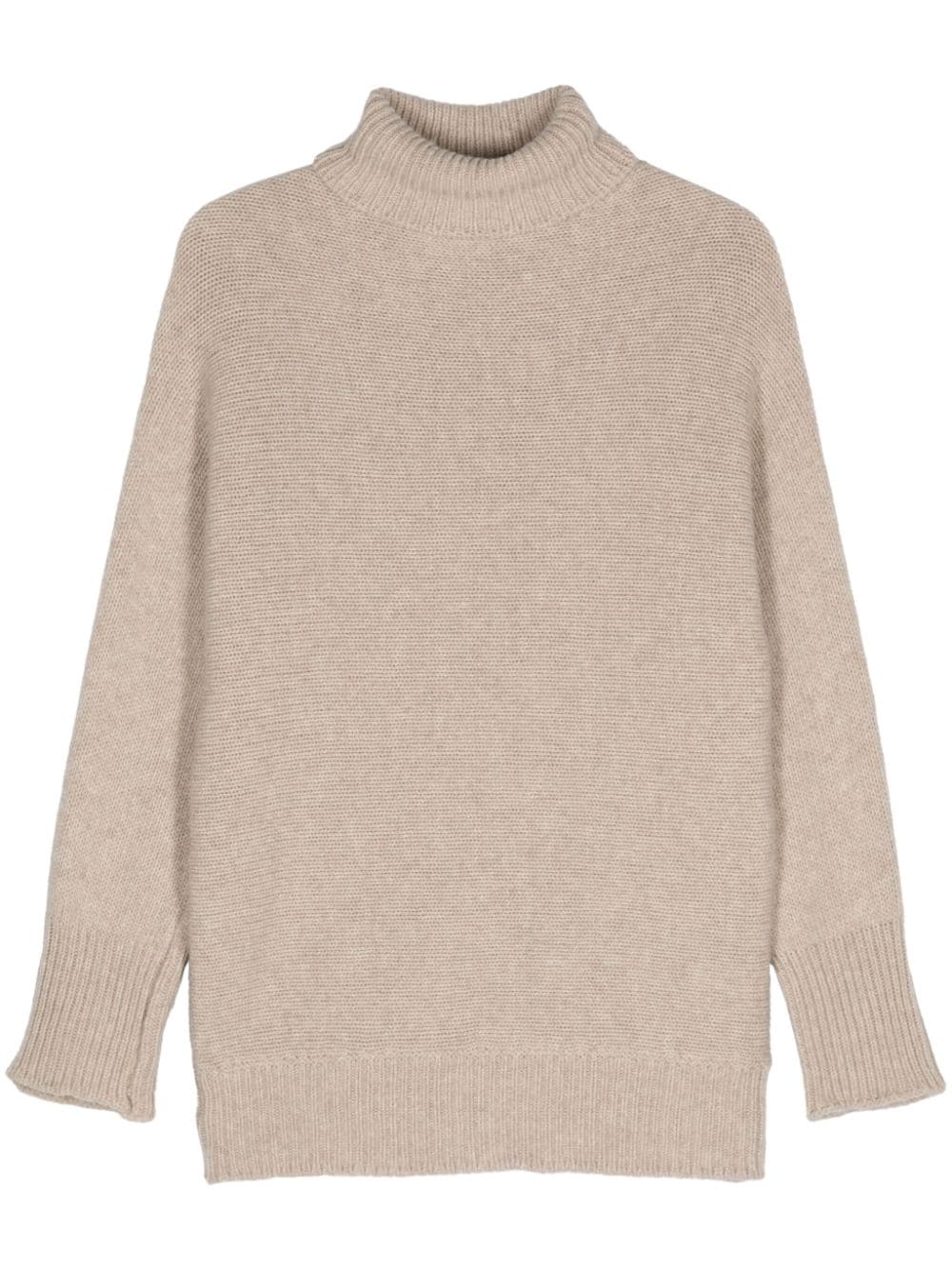 Wool turtle-neck jumper