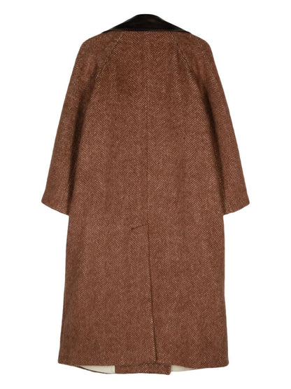 Wool long coat