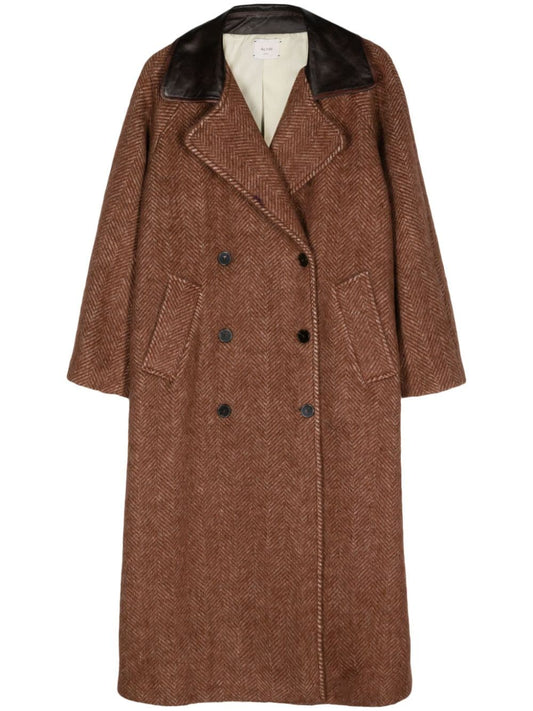 Wool long coat