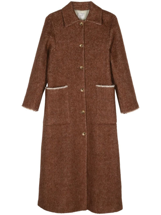 Wool long coat