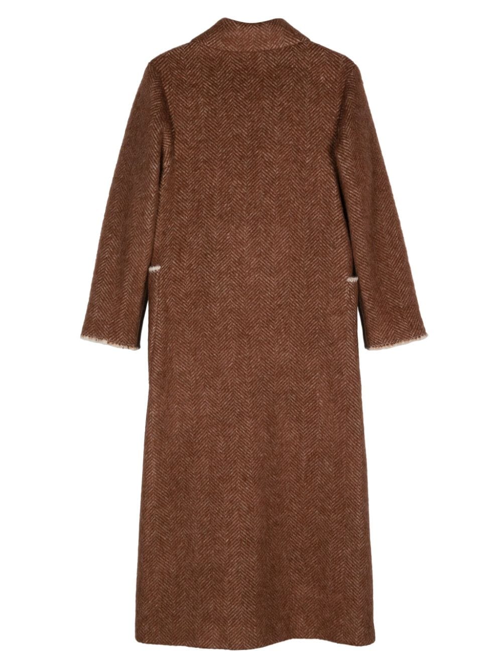 Wool long coat