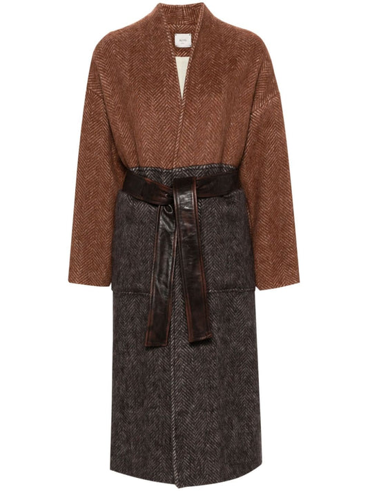 Wool long coat