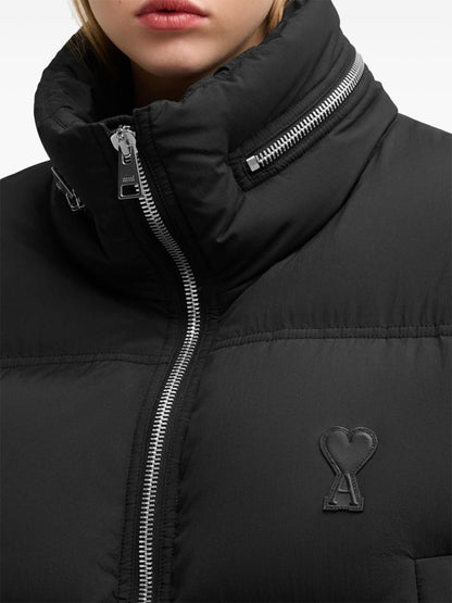 Nylon short down jacket