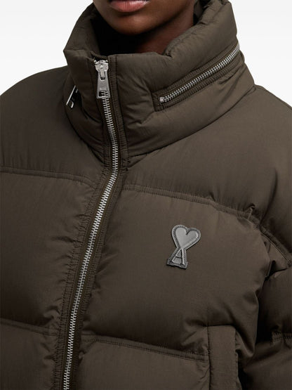 Nylon short down jacket