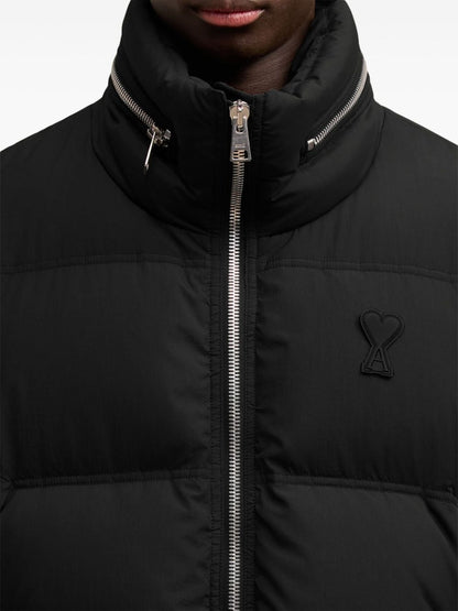 Ami de coeur nylon down jacket