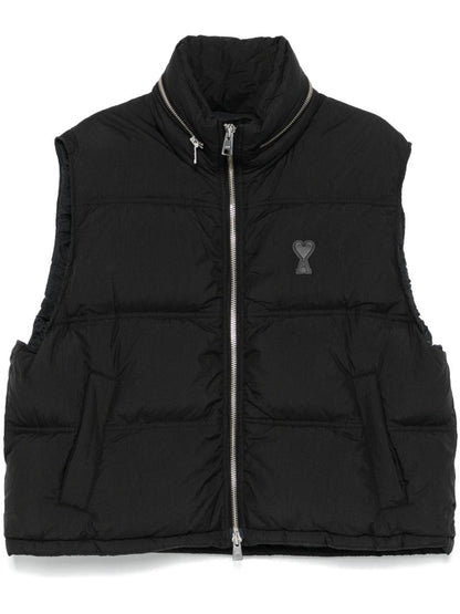 Ami de coeur nylon down vest