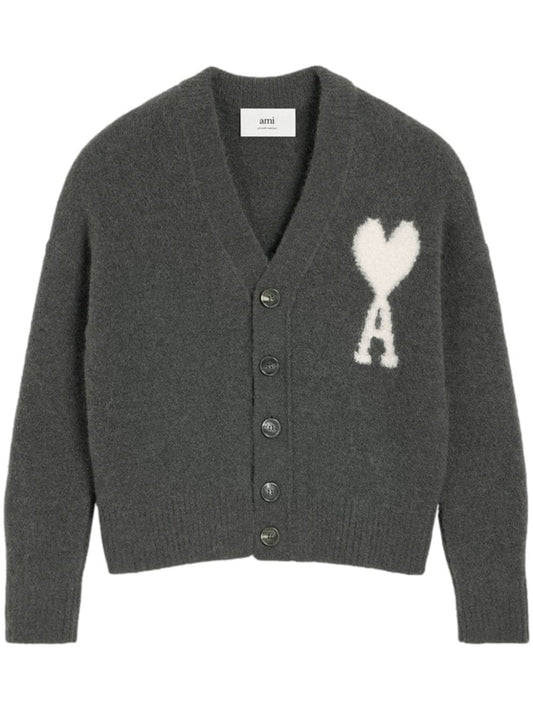 Ami de coeur wool cardigan