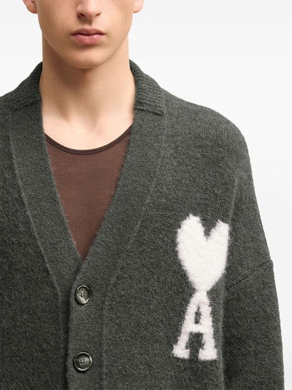 Ami de coeur wool cardigan