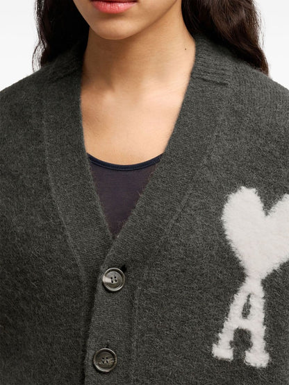 Ami de coeur wool cardigan