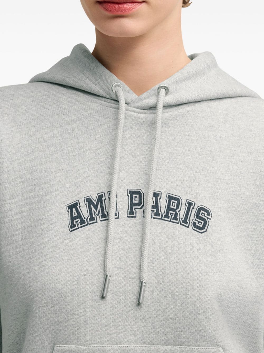 Logo cotton hoodie