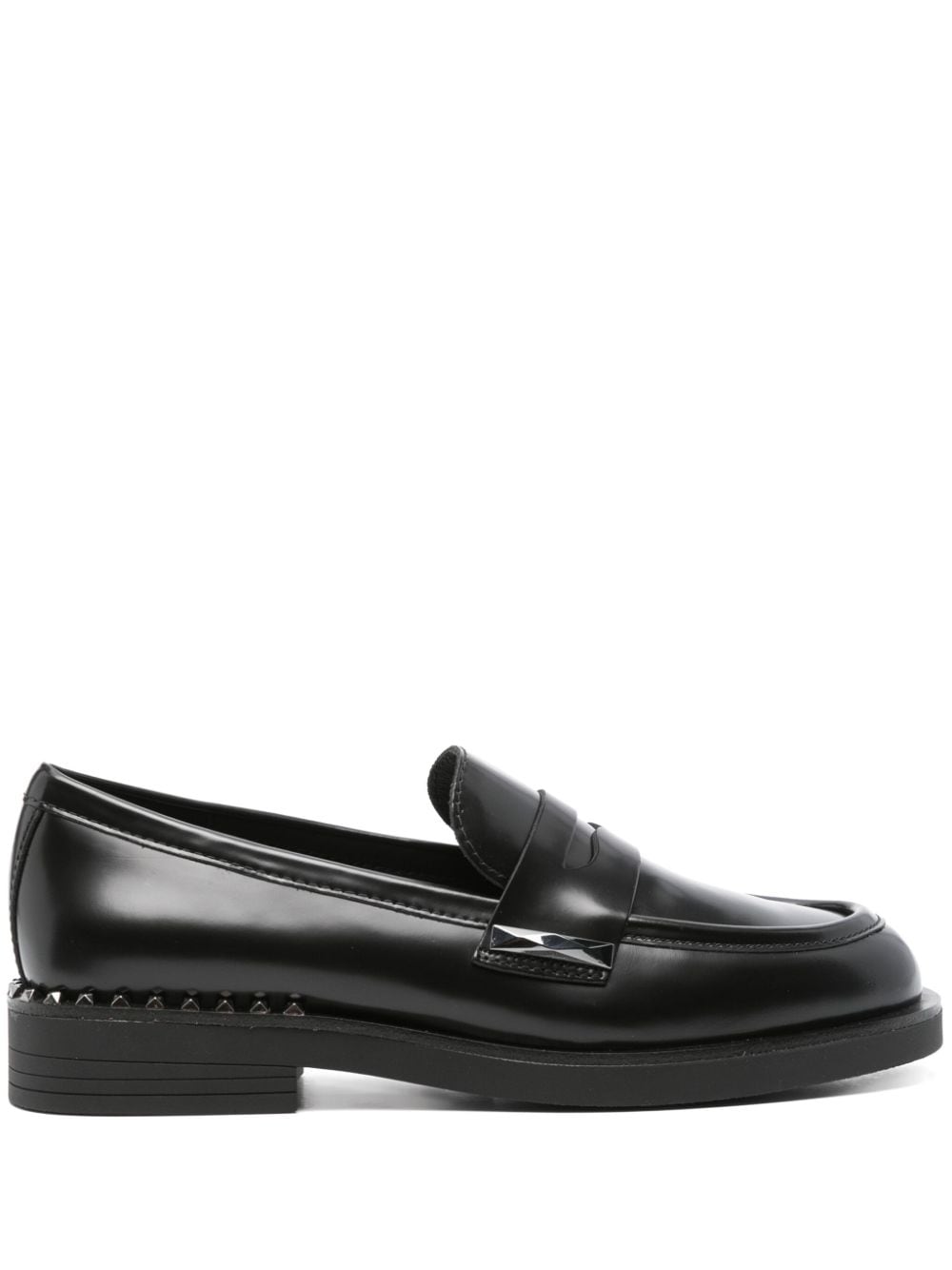 Whisper leather loafers