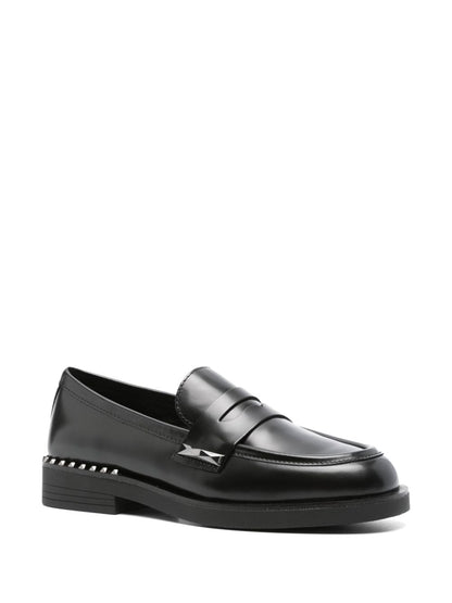 Whisper leather loafers