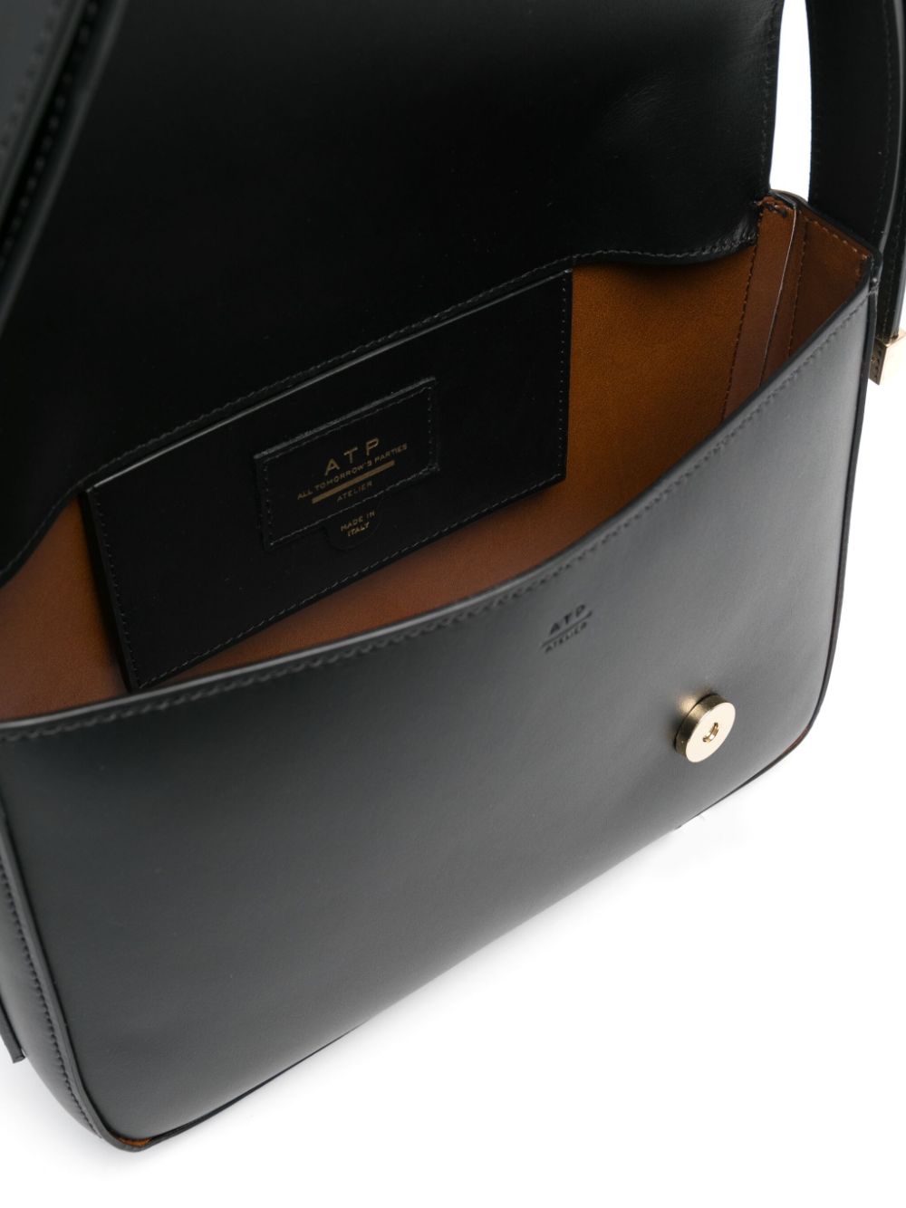 Bolgheri leather shoulder bag