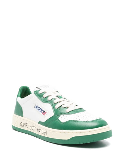 Medalist low leather sneakers