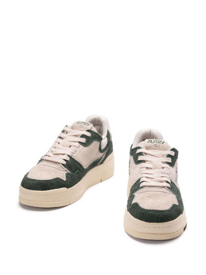 Clc low leather and suede sneakers