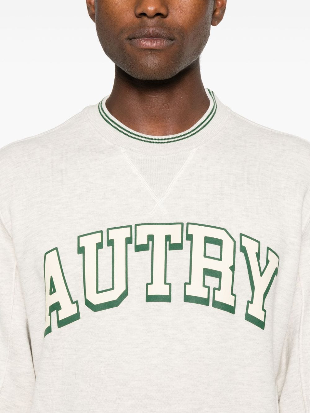 Logo jersey sweatshirt