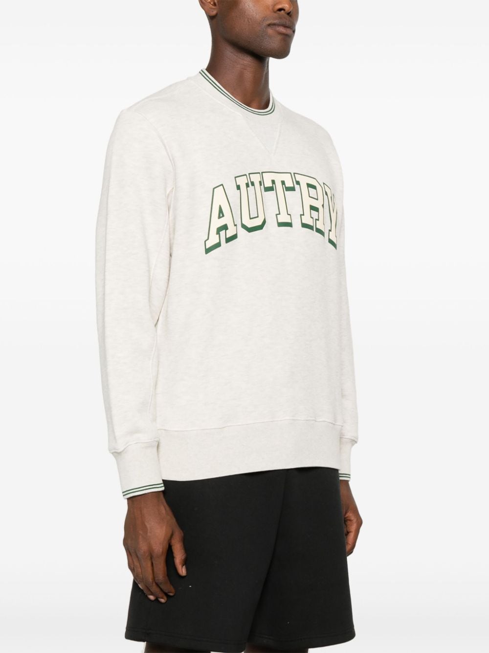 Logo jersey sweatshirt