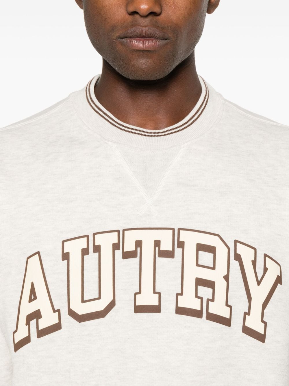 Logo jersey sweatshirt