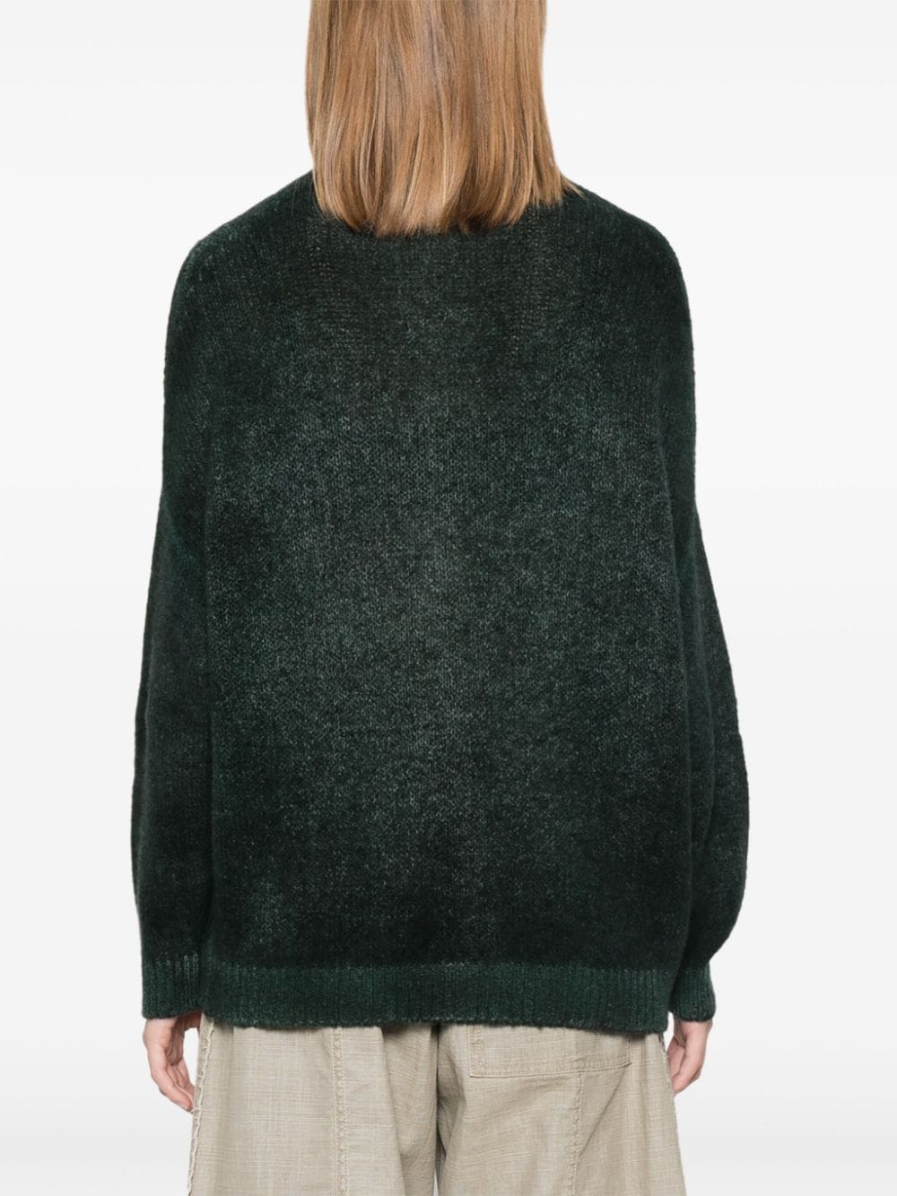 Cashmere v-necked cardigan