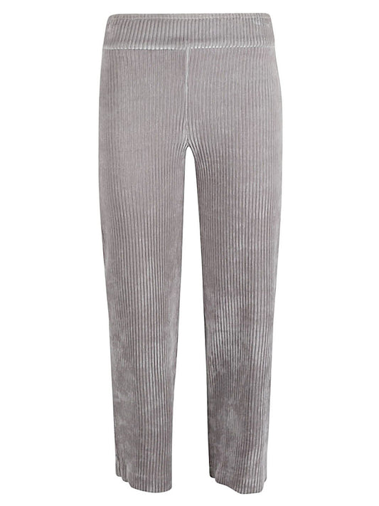 Corduroy cropped trousers