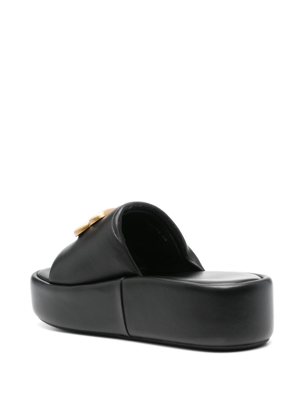 Rise leather sandals