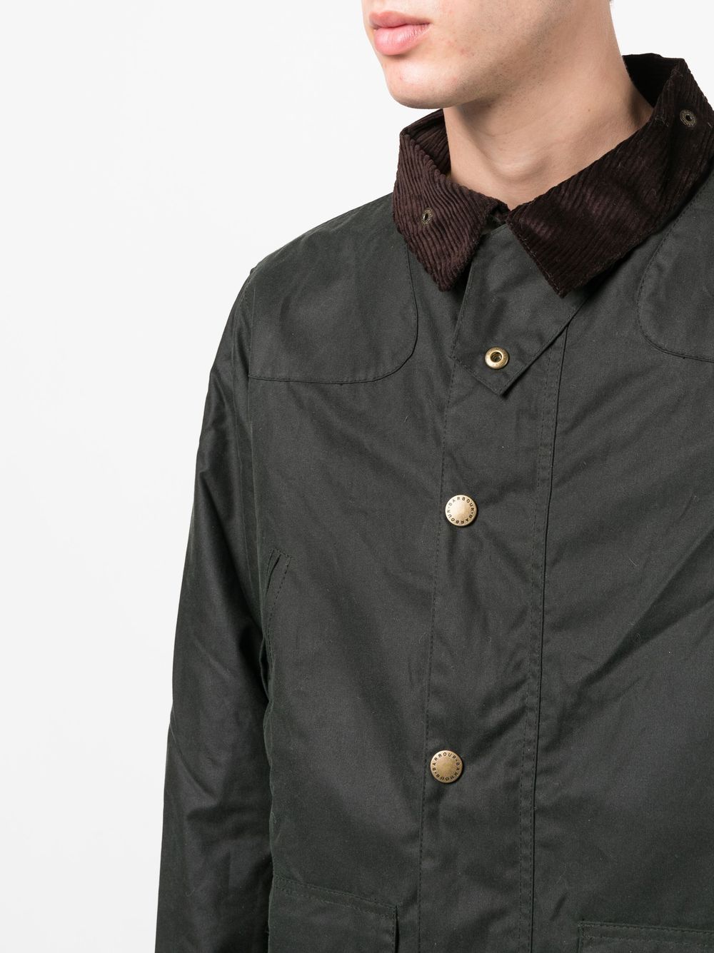 Reelin wax cotton jacket