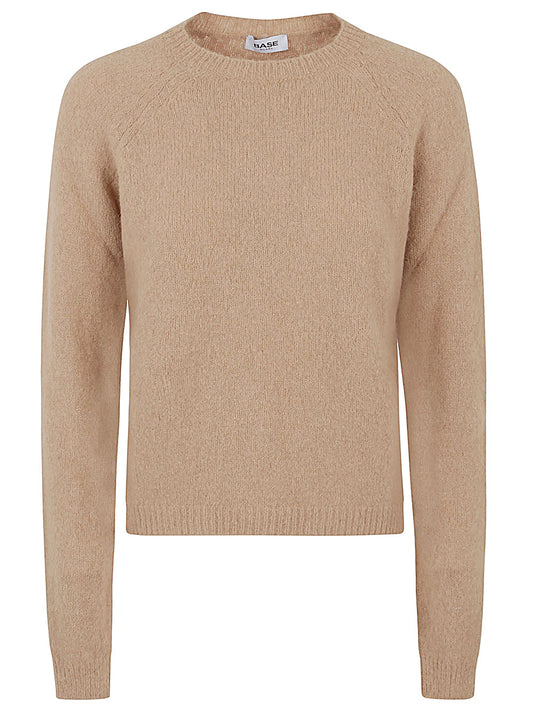 Wool crewneck sweater