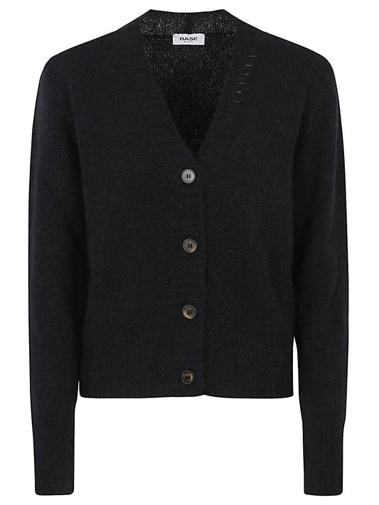 Wool v-necked cardigan