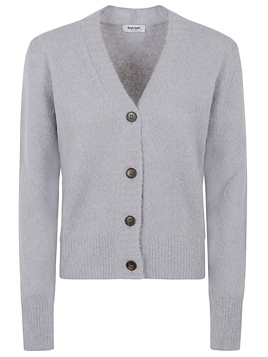 Wool v-necked cardigan