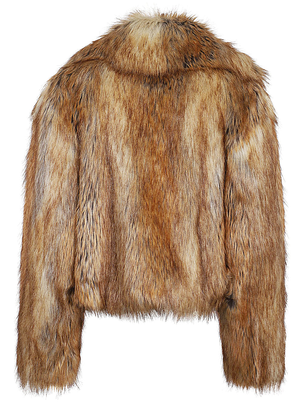 Faux fur short jacket