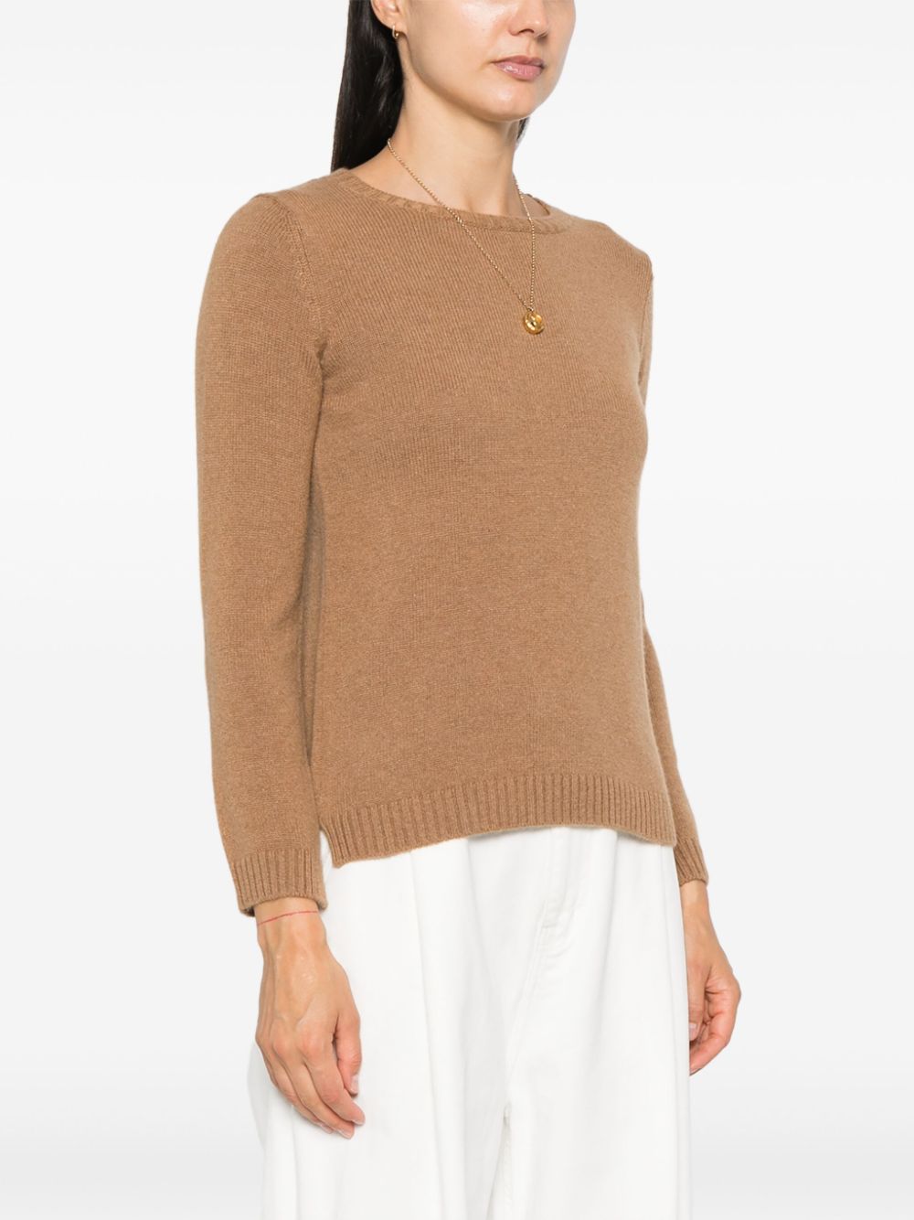 Cashmere crewneck sweater