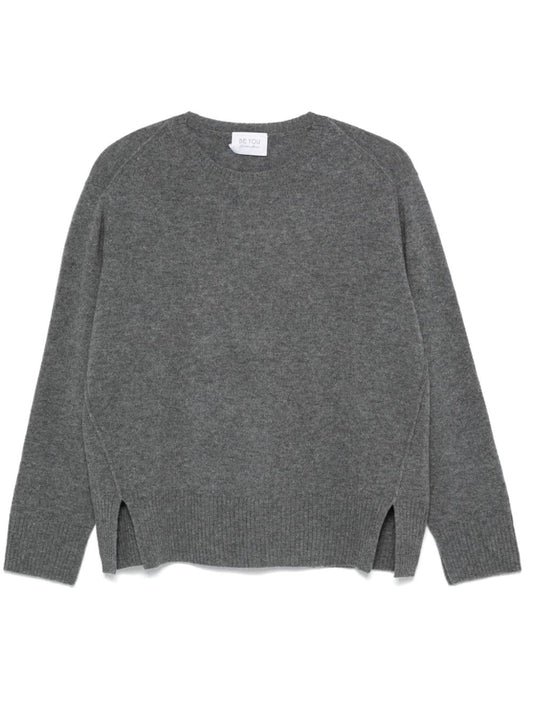 Cashmere crewneck sweater